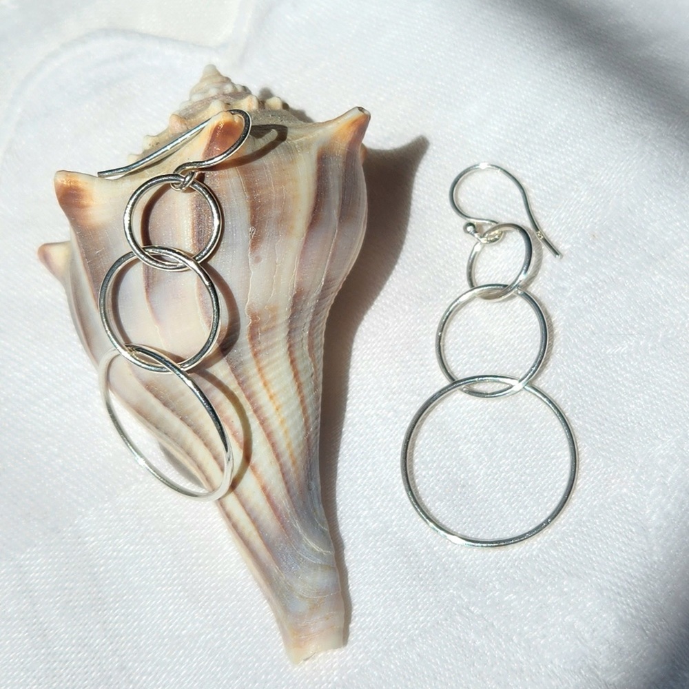 Sterling silver rings earrings